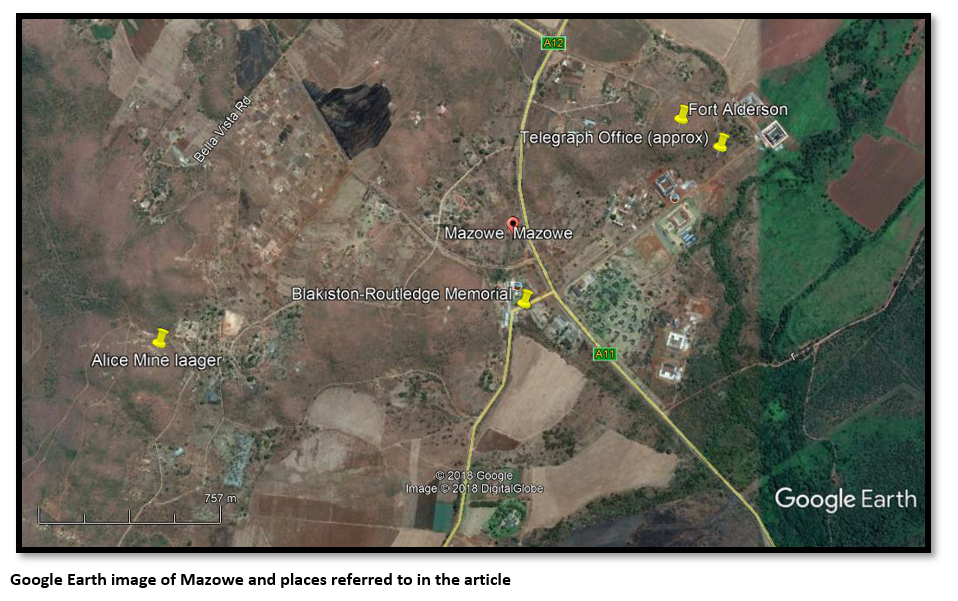 Mazoe Map